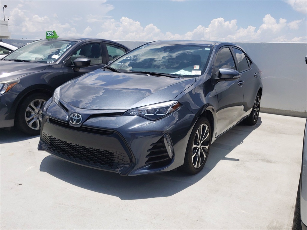 Used 2019 Toyota Corolla Se Gray 