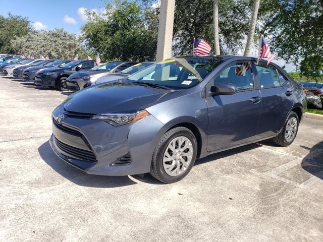 Used 2019 Toyota Corolla LE Gray Miami, FL