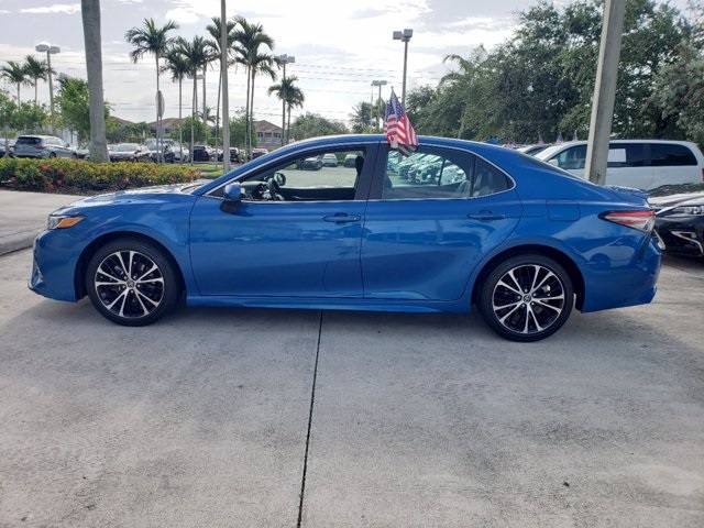 Used 2019 Toyota Camry SE Blue | Miami, FL