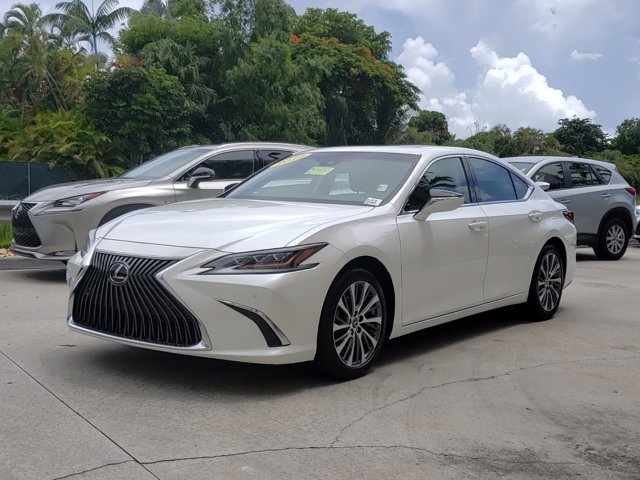 L/Certified 2019 Lexus ES 350 White | Miami, FL