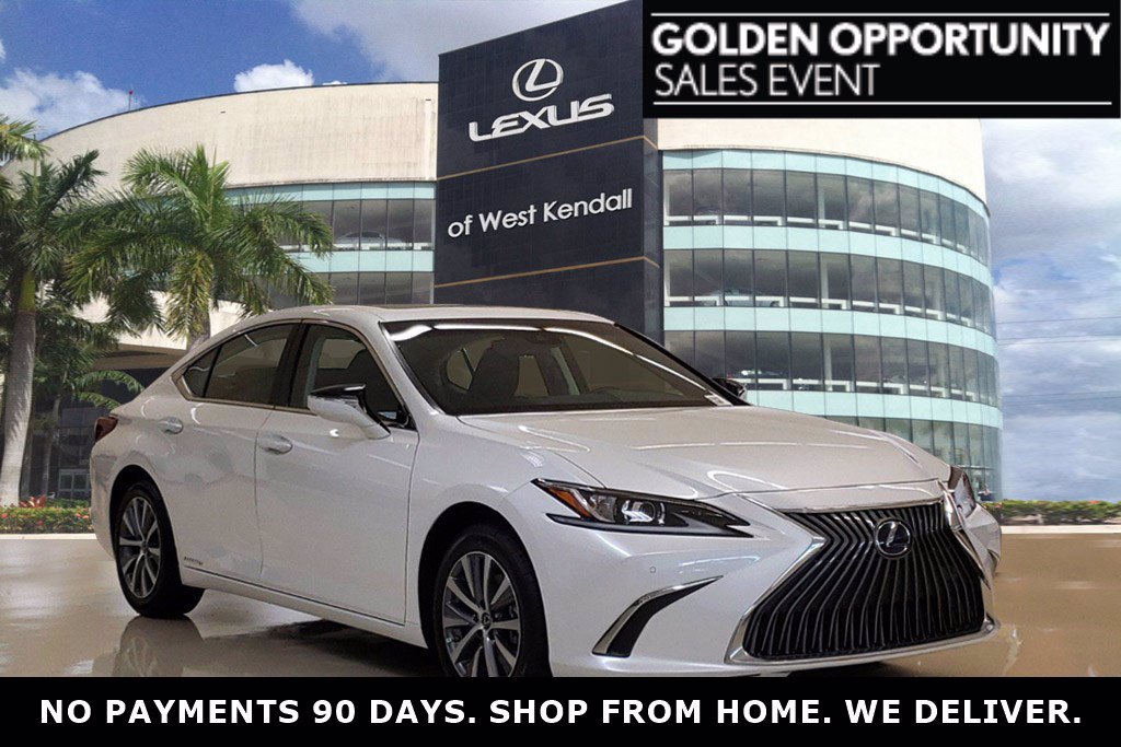 New! 2020 Lexus ES 300h Eminent White Pearl | Miami, FL