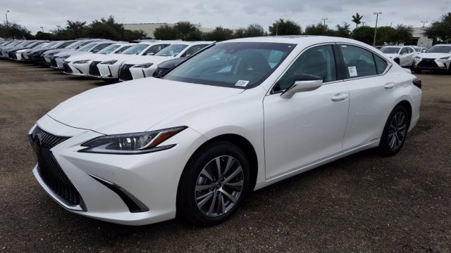 New! 2020 Lexus ES 300h Eminent White Pearl | Miami, FL