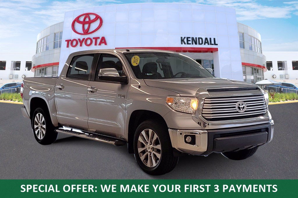 Used 2017 Toyota Tundra Limited Silver | Miami, FL