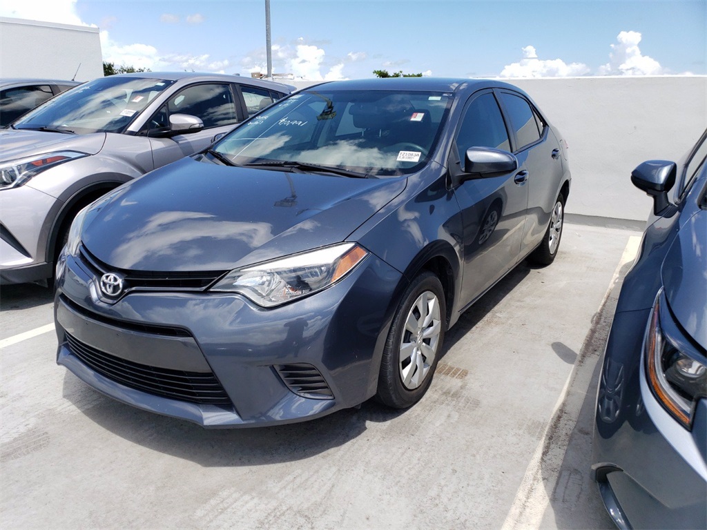 Used 2016 Toyota Corolla LE Gray | Miami, FL