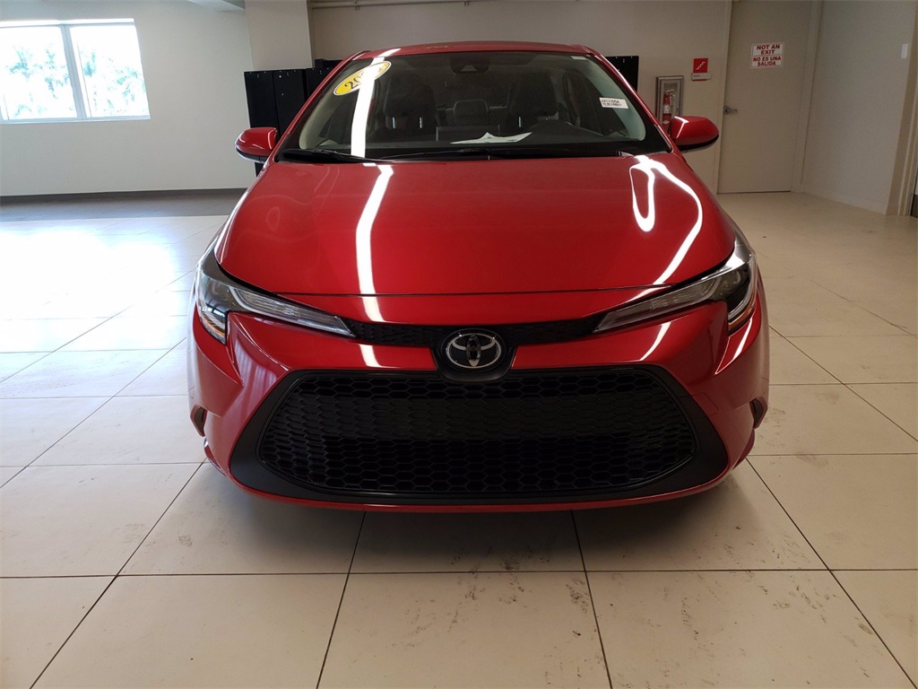 Used 2020 Toyota Corolla LE Red | Miami, FL