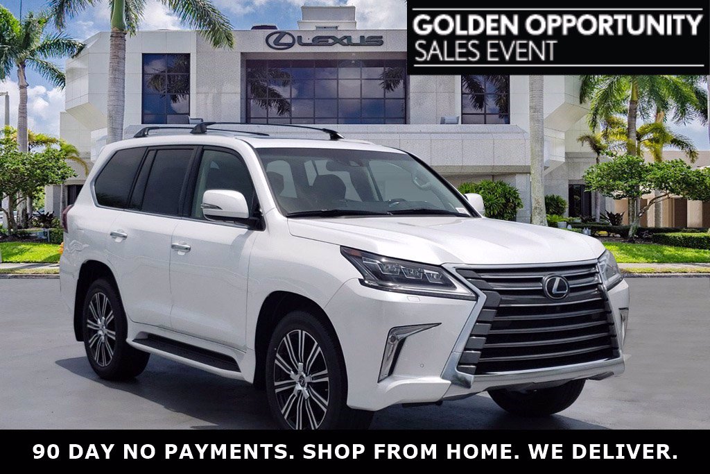 New! 2020 Lexus LX 570 Eminent White Pearl | Miami, FL