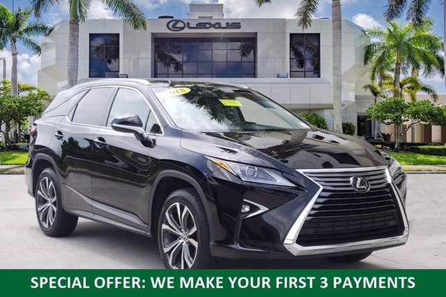 Used 2018 Lexus Rx 350l Black 