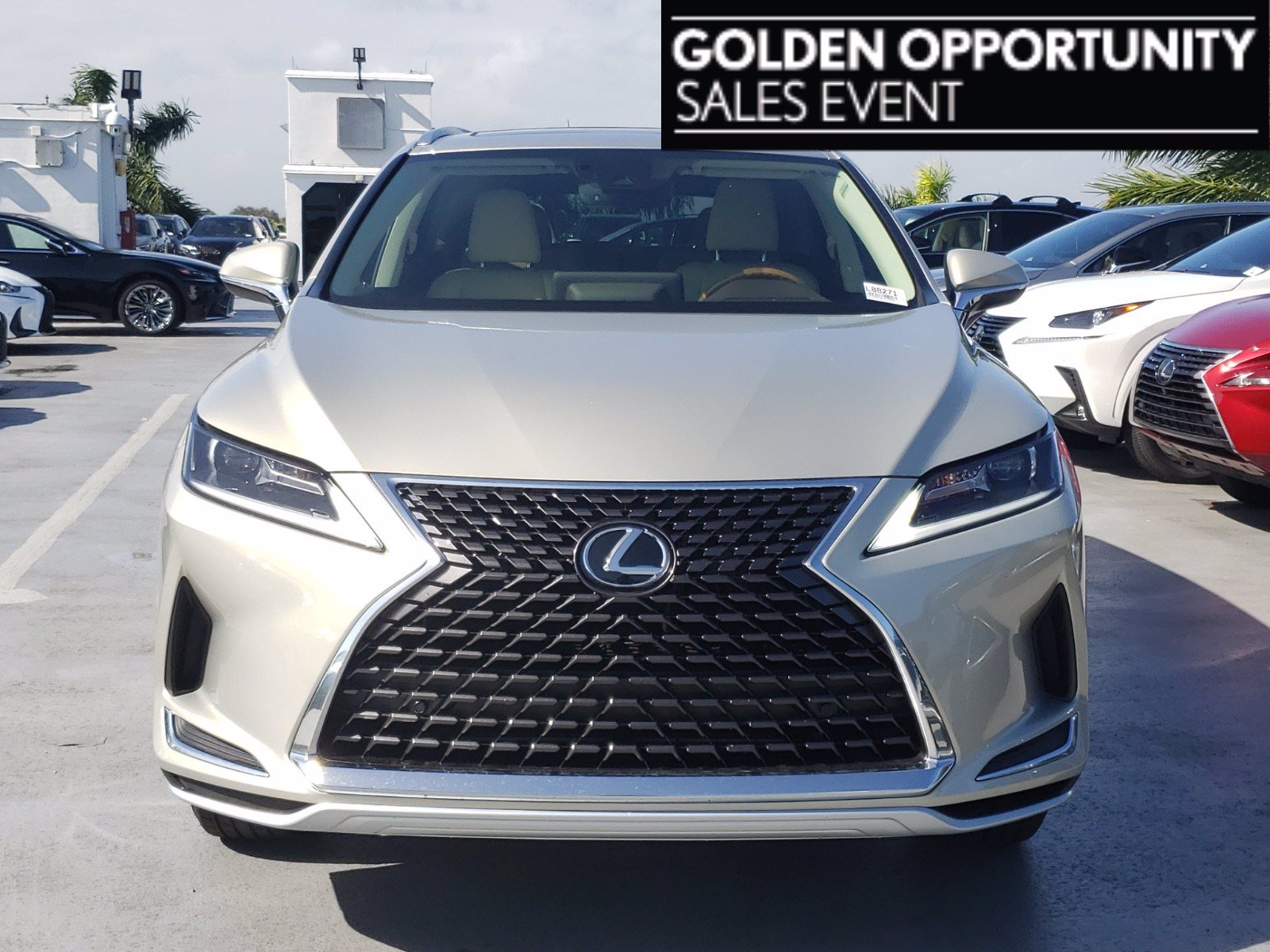 New! 2020 Lexus RX 350L Moonbeam Beige Metallic | Miami, FL